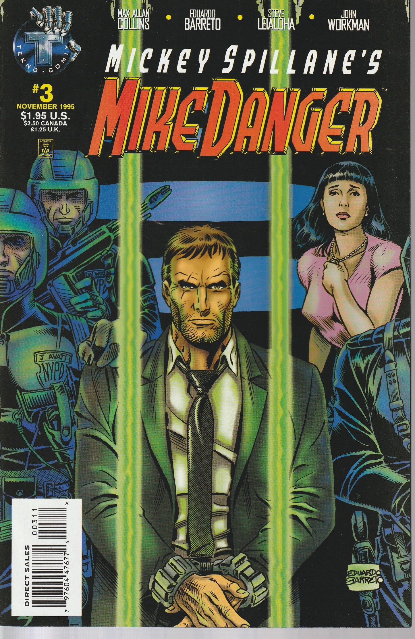 MICKEY SPILLANE'S MIKE DANGER COMIC LOT