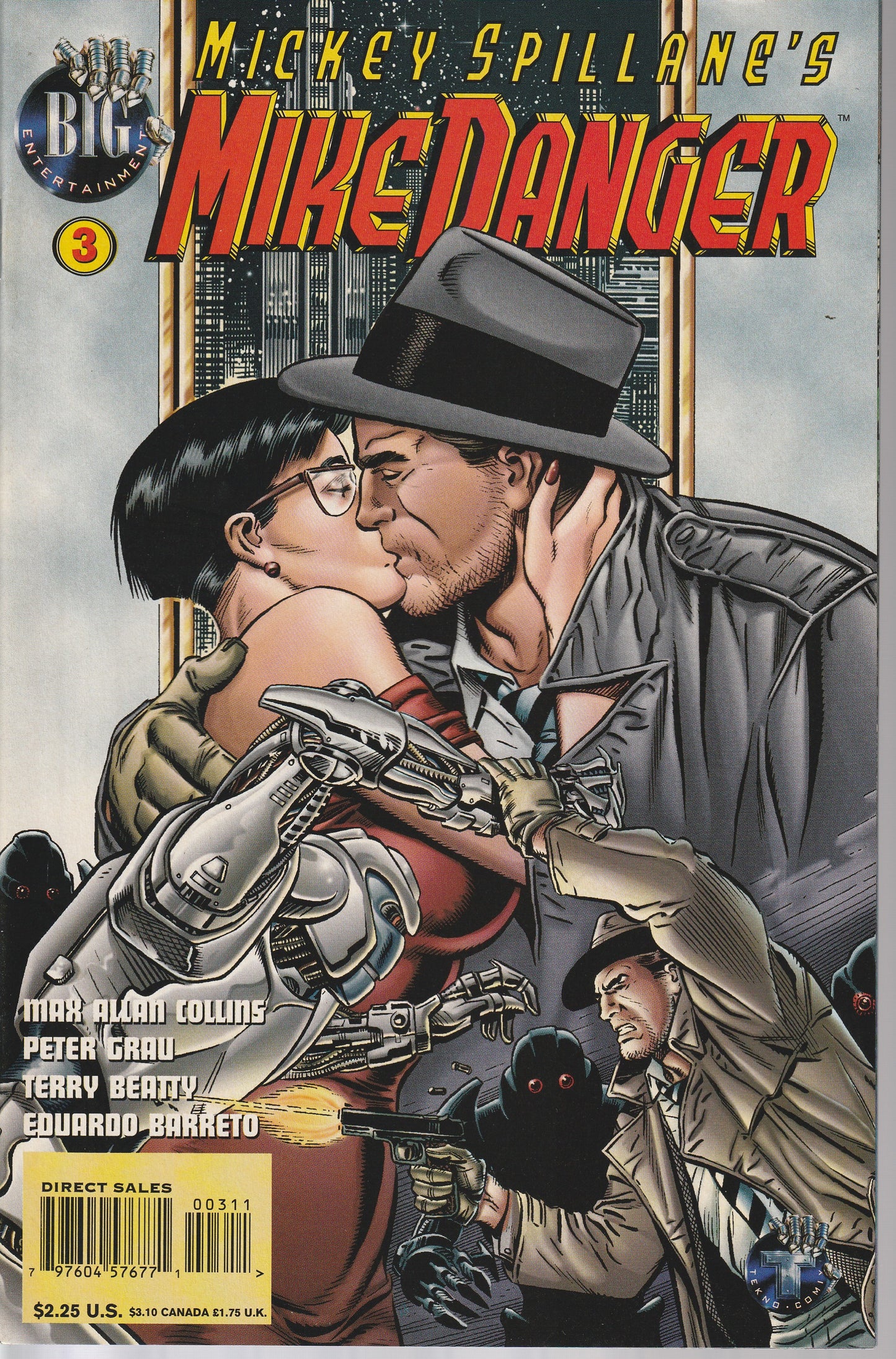 MICKEY SPILLANE'S MIKE DANGER COMIC LOT