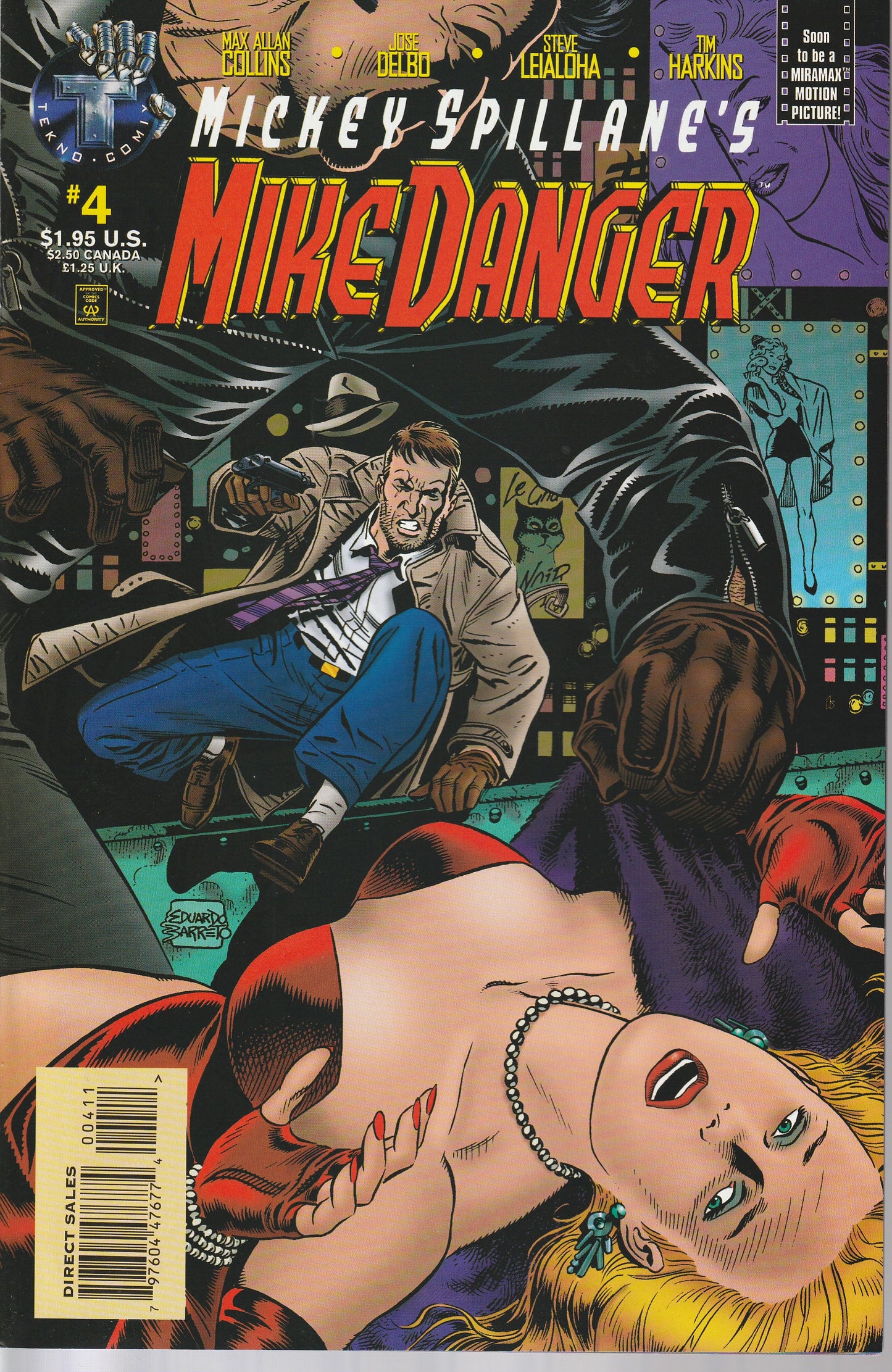 MICKEY SPILLANE'S MIKE DANGER COMIC LOT