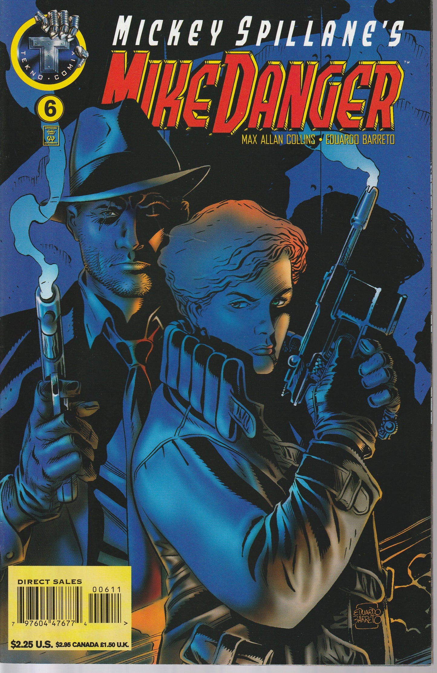 MICKEY SPILLANE'S MIKE DANGER COMIC LOT