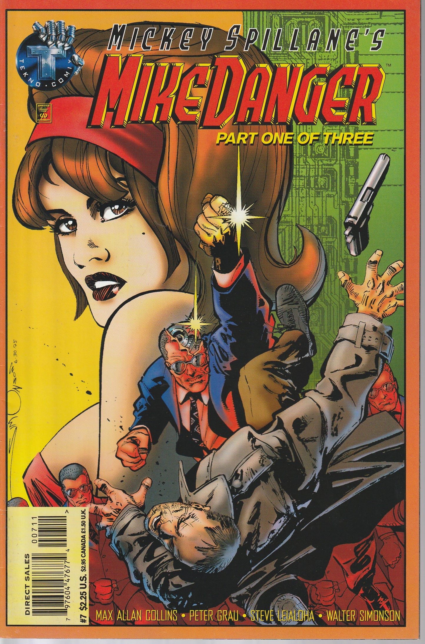 MICKEY SPILLANE'S MIKE DANGER COMIC LOT