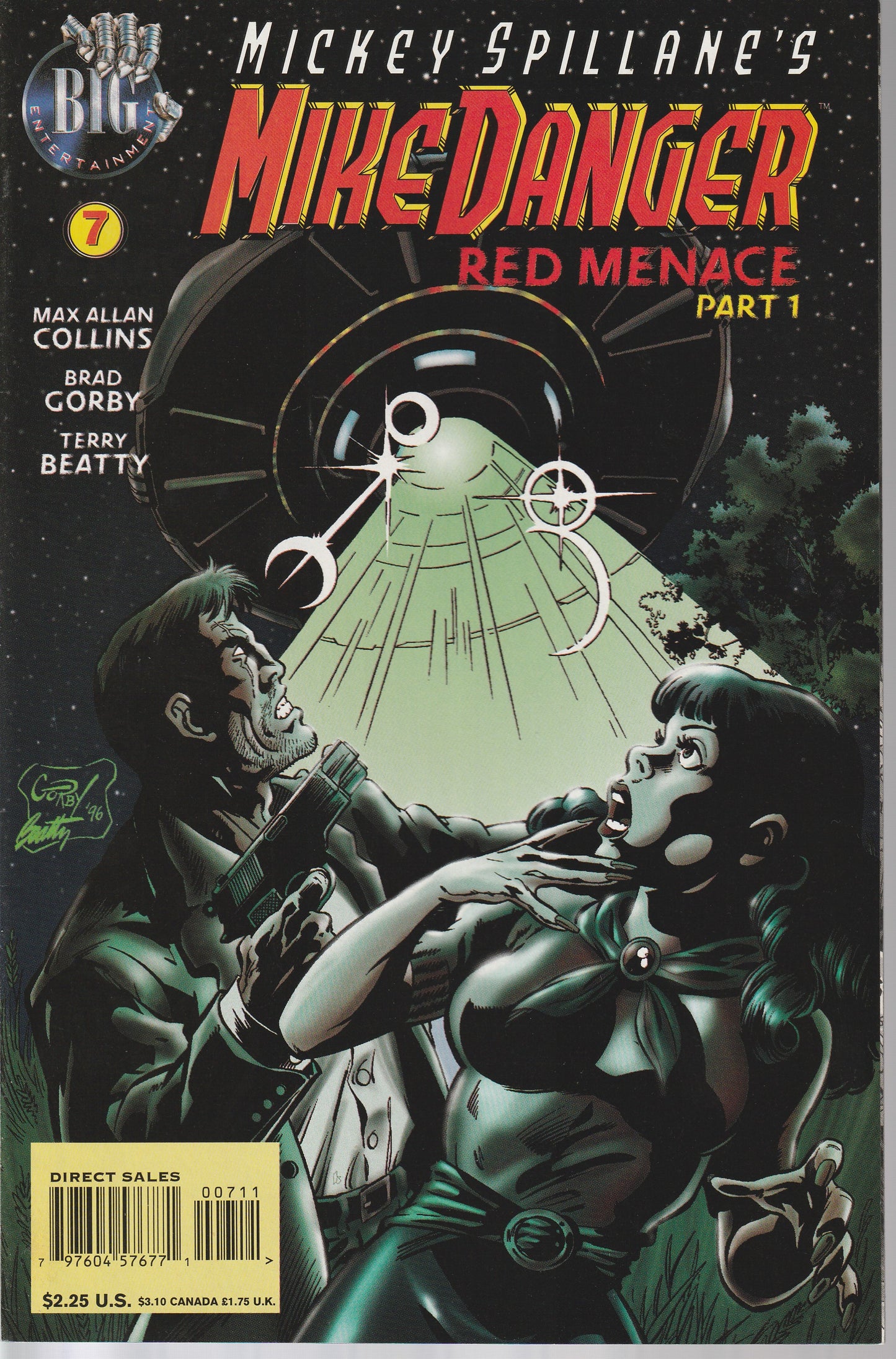 MICKEY SPILLANE'S MIKE DANGER COMIC LOT