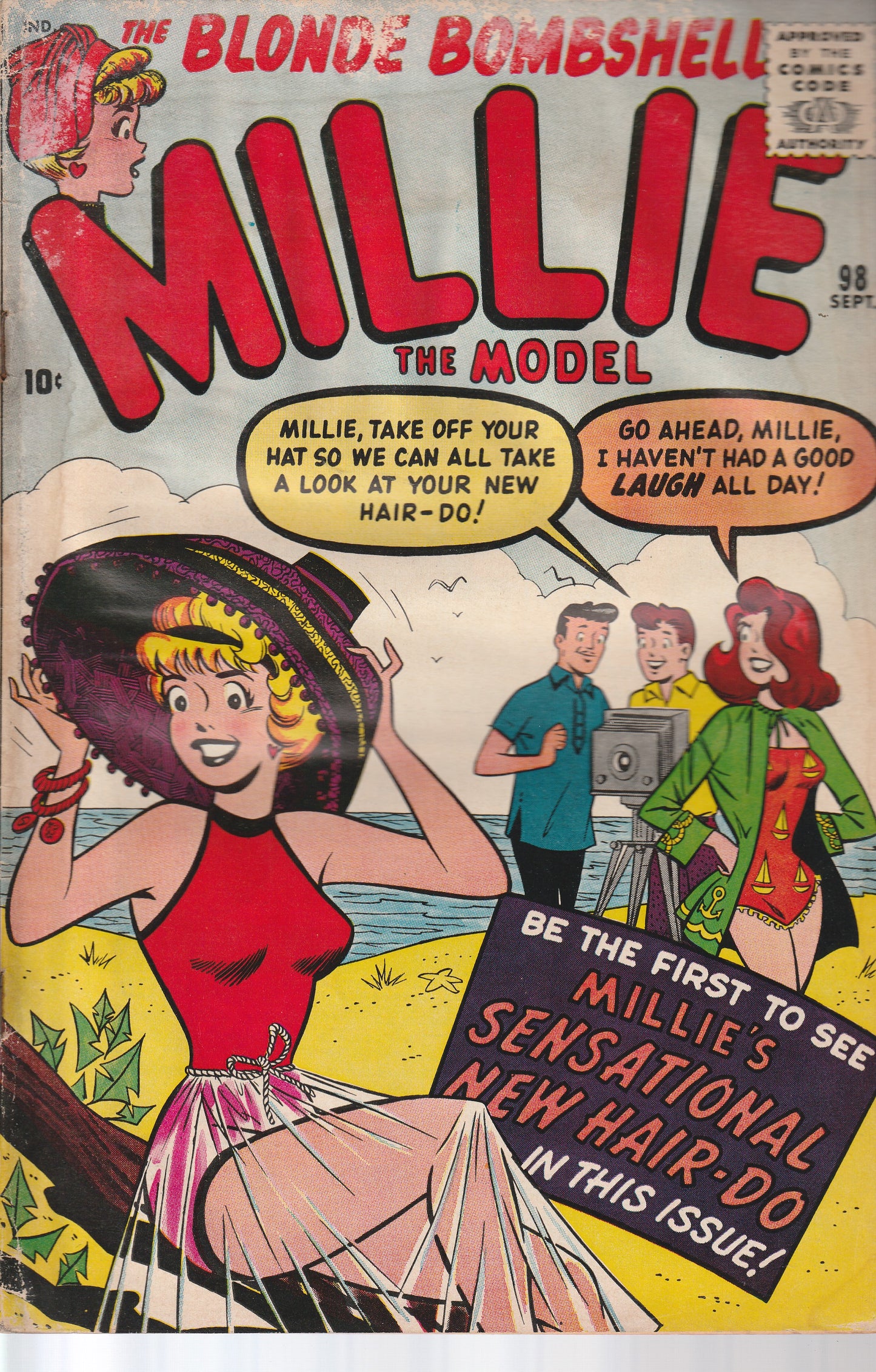 MILLIE THE MODEL #98 - 1960 MARVEL COMICS