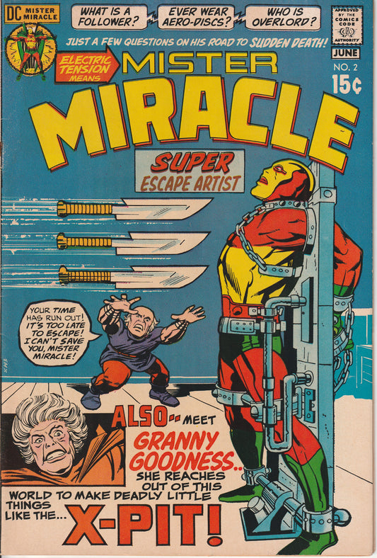 MISTER MIRACLE #2 - DC COMICS - MAY 1971 (5.0)