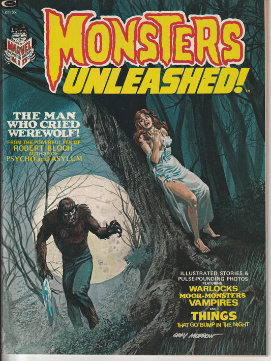 MONSTERS UNLEASHED #1 - MARVEL COMICS - MAR 20 1973 (9.2-9.6)