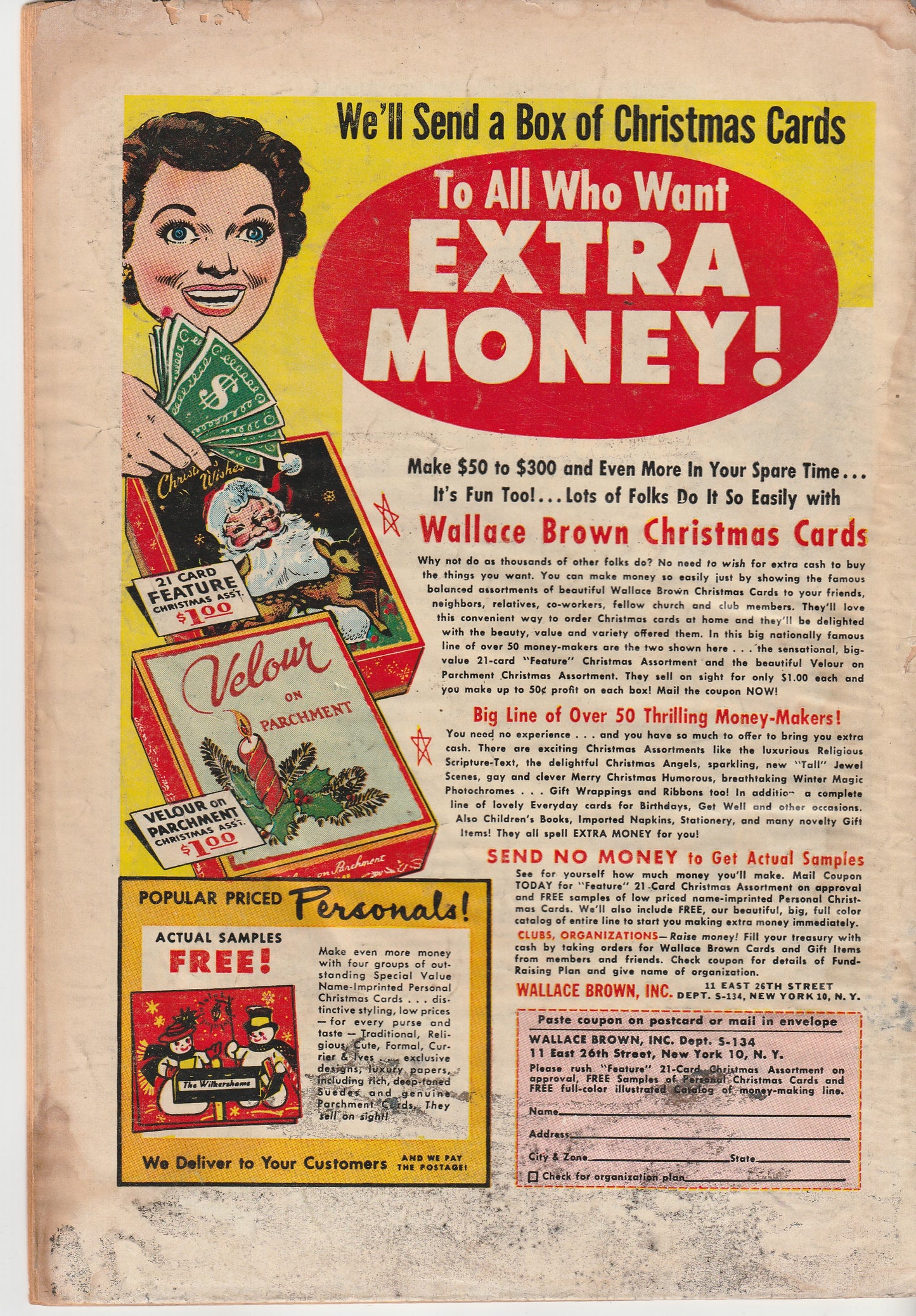 MYSTERY TALES #33 || ATLAS COMICS || SEP 1955 || (2.5-3.0)