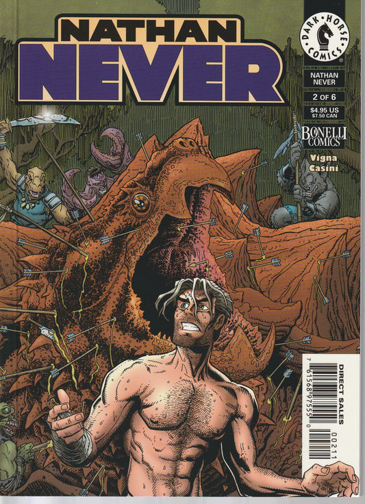 NATHAN NEVER #2 - DARK HORSE/BONELLI COMICS 1999
