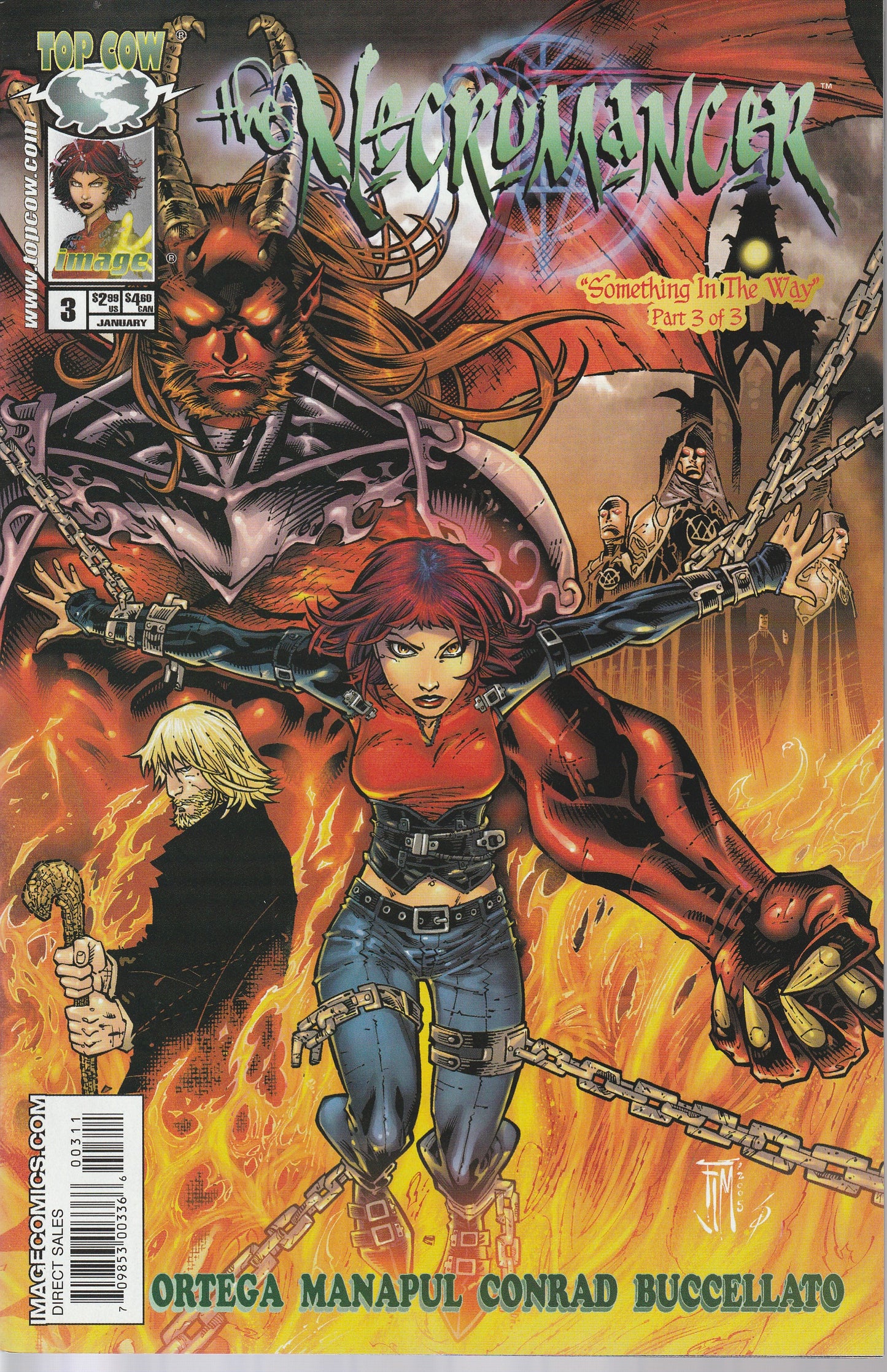 THE NECROMANCER 1-6 * COMPLETE SET * IMAGE/TOP COW