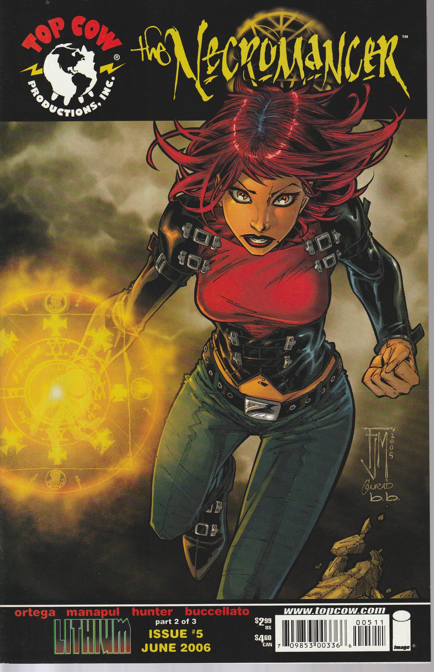 THE NECROMANCER 1-6 * COMPLETE SET * IMAGE/TOP COW