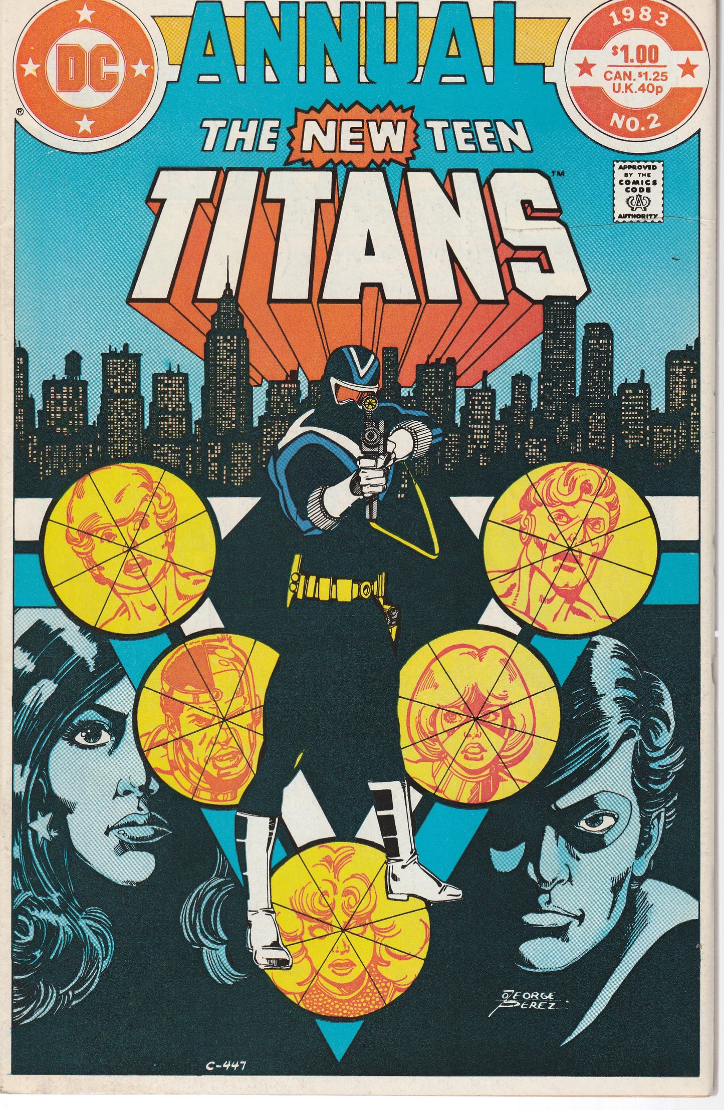 NEW TEEN TITANS ANNUAL #2 - DC COMICS - JAN 1983 (7.0)