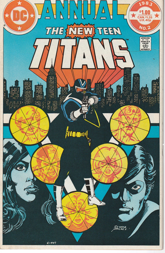 NEW TEEN TITANS ANNUAL #2 - DC COMICS - JAN 1983 (7.0)