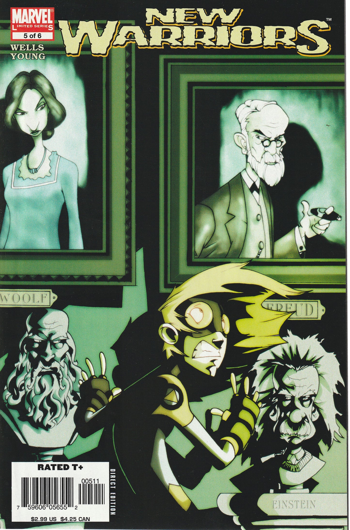 NEW WARRIORS 1-6 * COMPLETE SET - MARVEL 2005 - SKOTTIE YOUNG