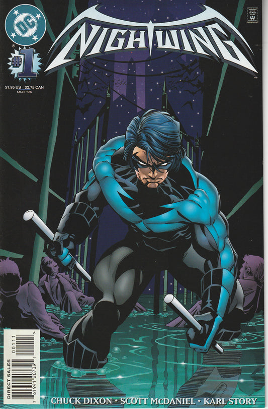 NIGHTWING #1 - DC COMICS - AUG 7 1996 (NM)