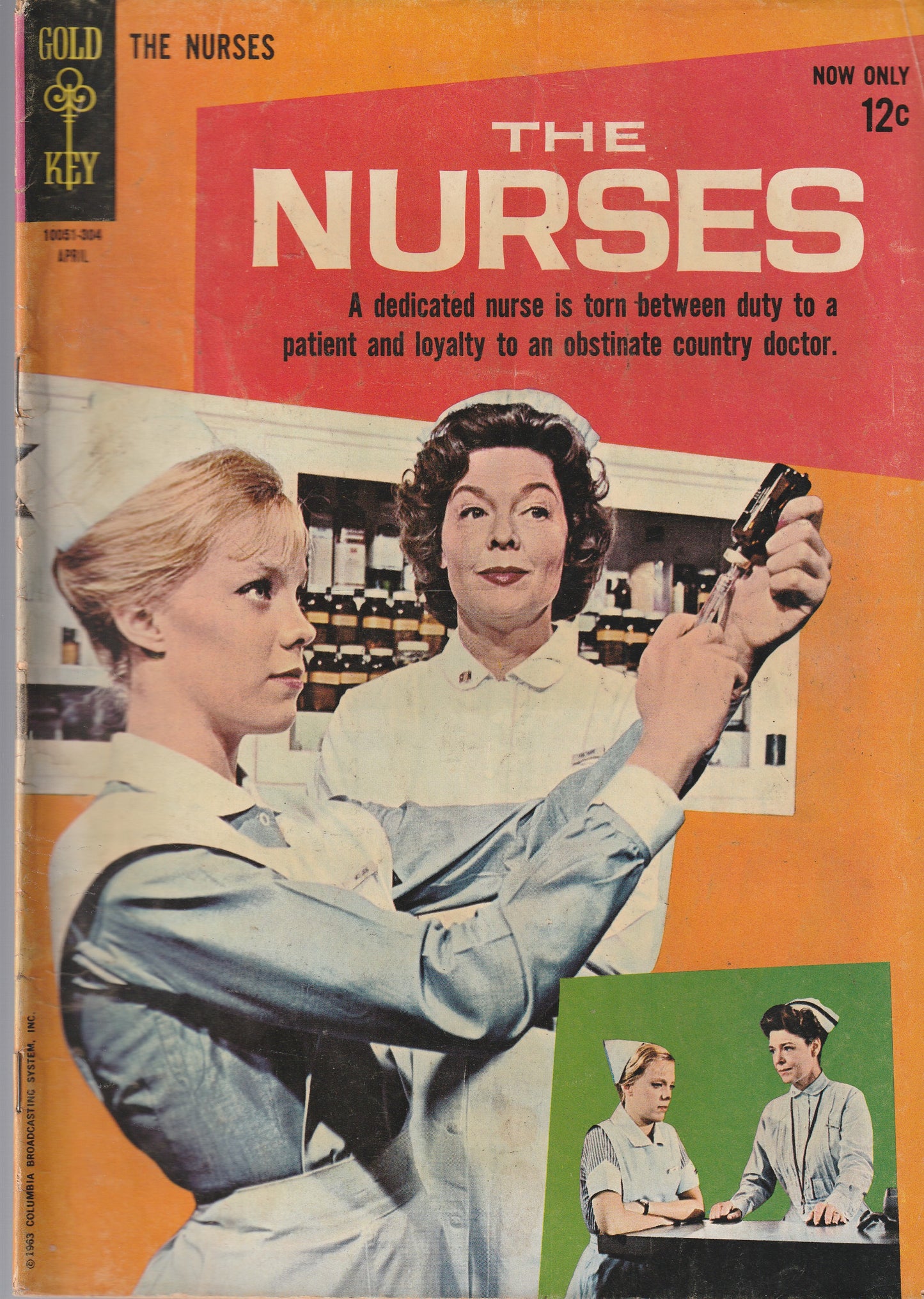 THE NURSES #1 || GOLD KEY || APR 1963 || (4.0-4.5)