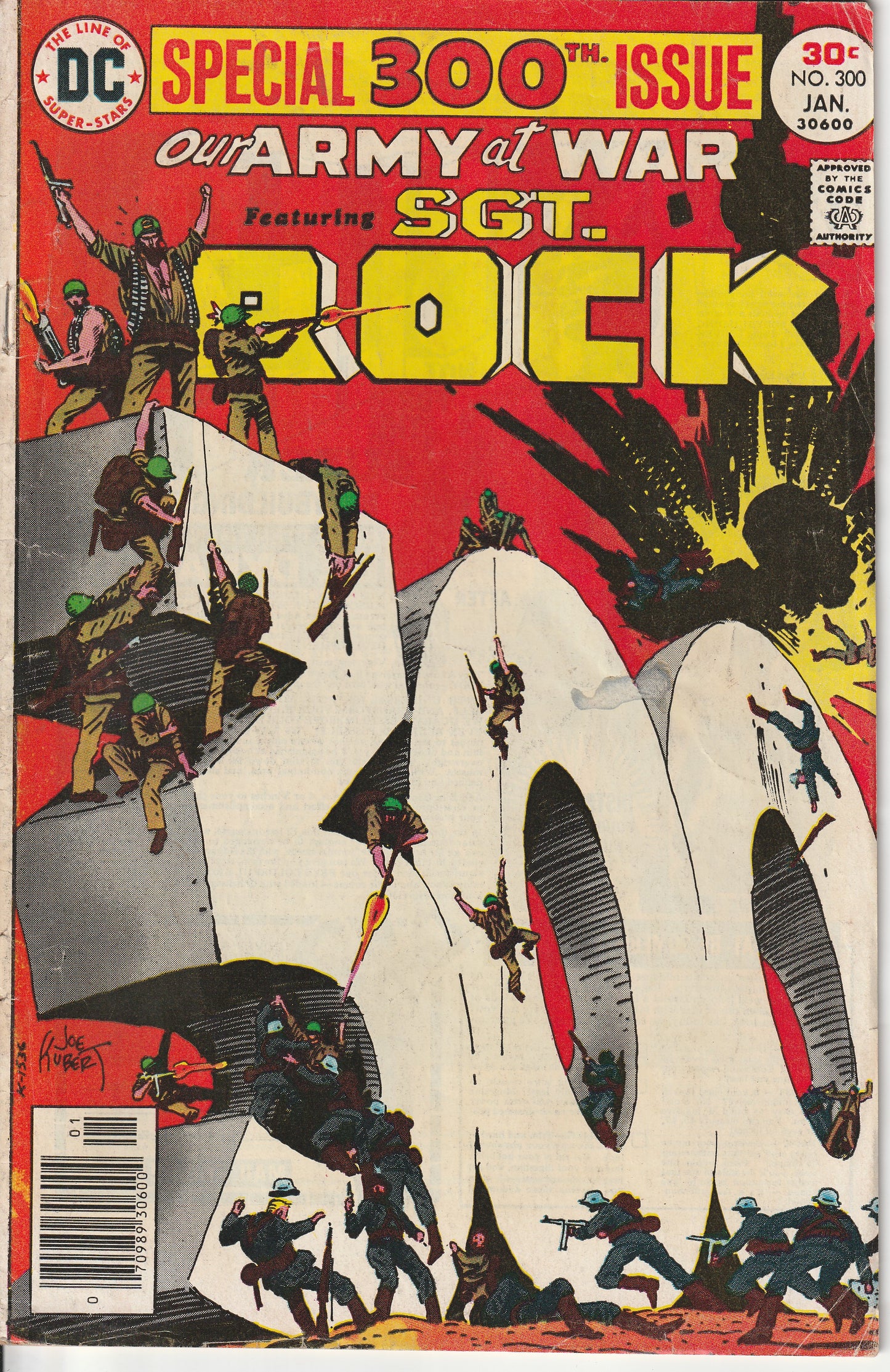 OUR ARMY AT WAR #300 featuring SGT ROCK