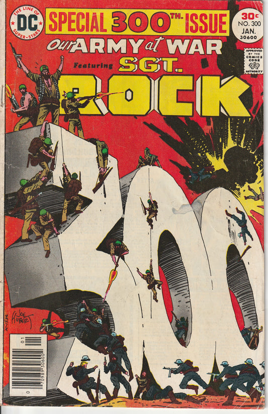 OUR ARMY AT WAR #300 featuring SGT ROCK