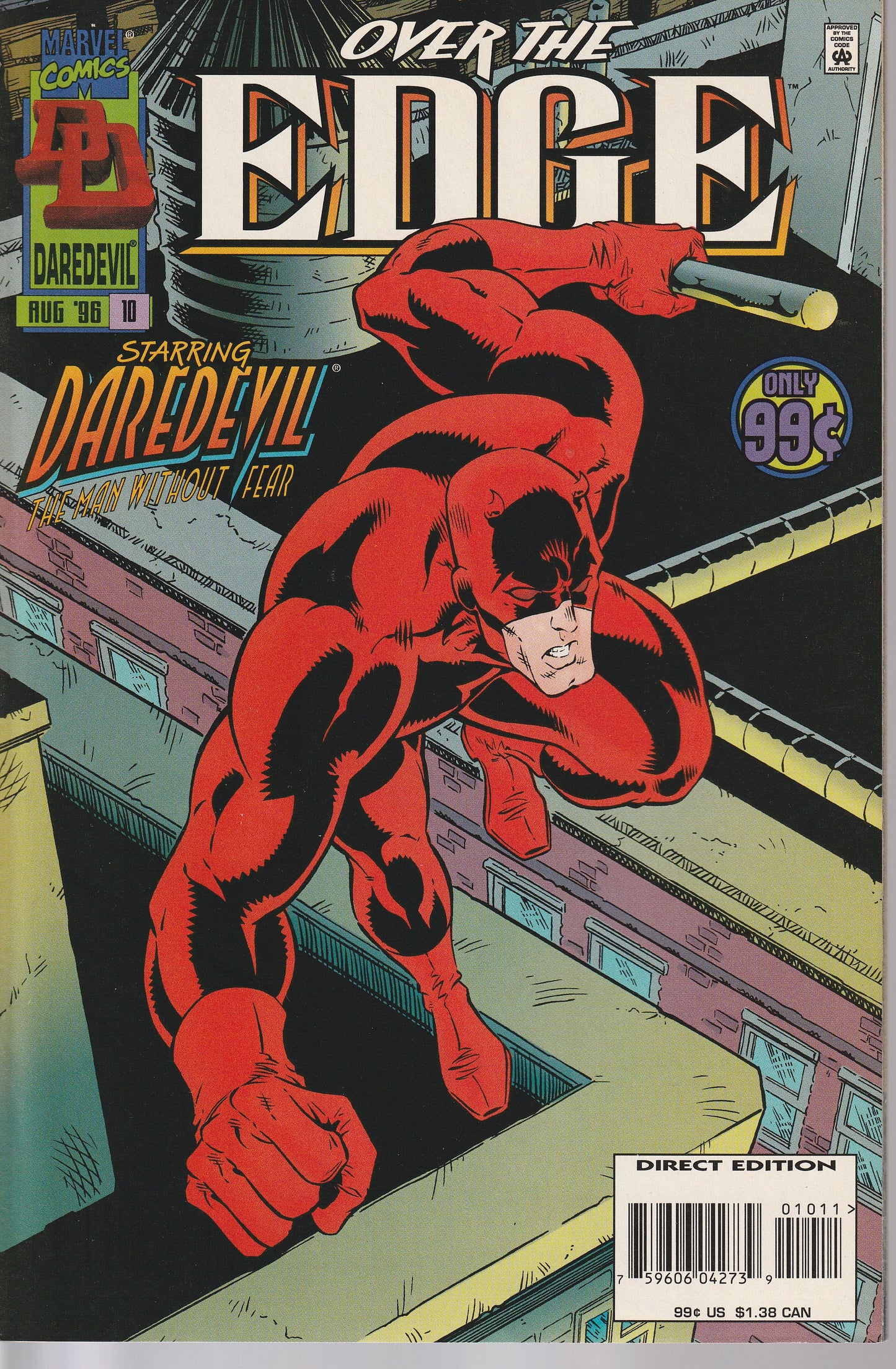 OVER THE EDGE 1-10 * COMPLETE SET