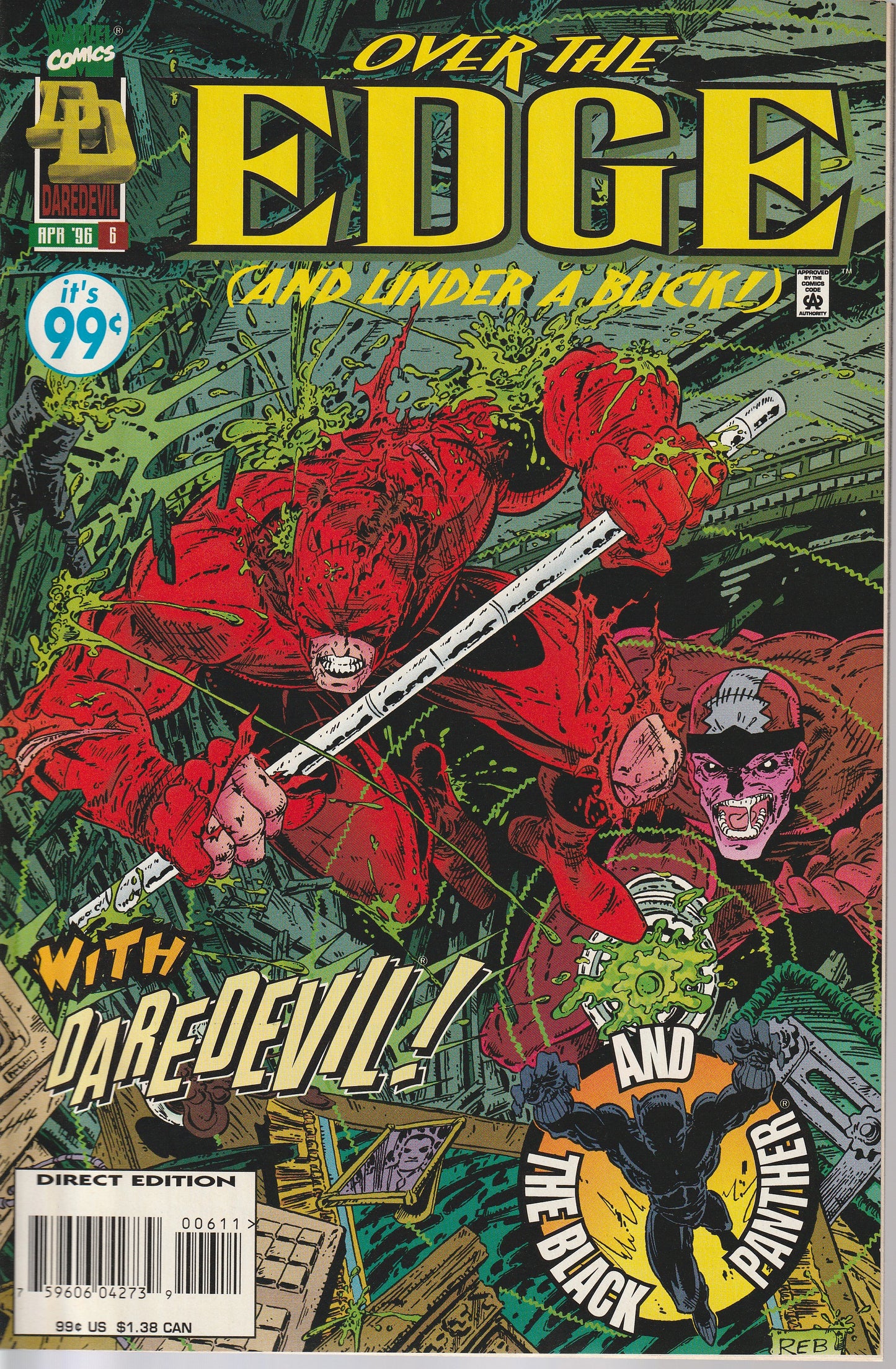 OVER THE EDGE 1-10 * COMPLETE SET