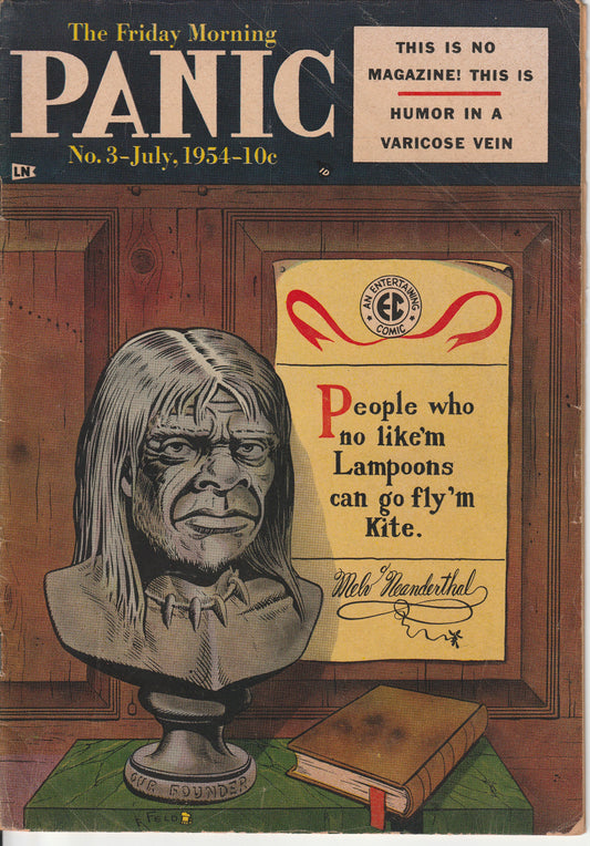 PANIC #3 - EC COMICS - JUL 1954 (4.0)