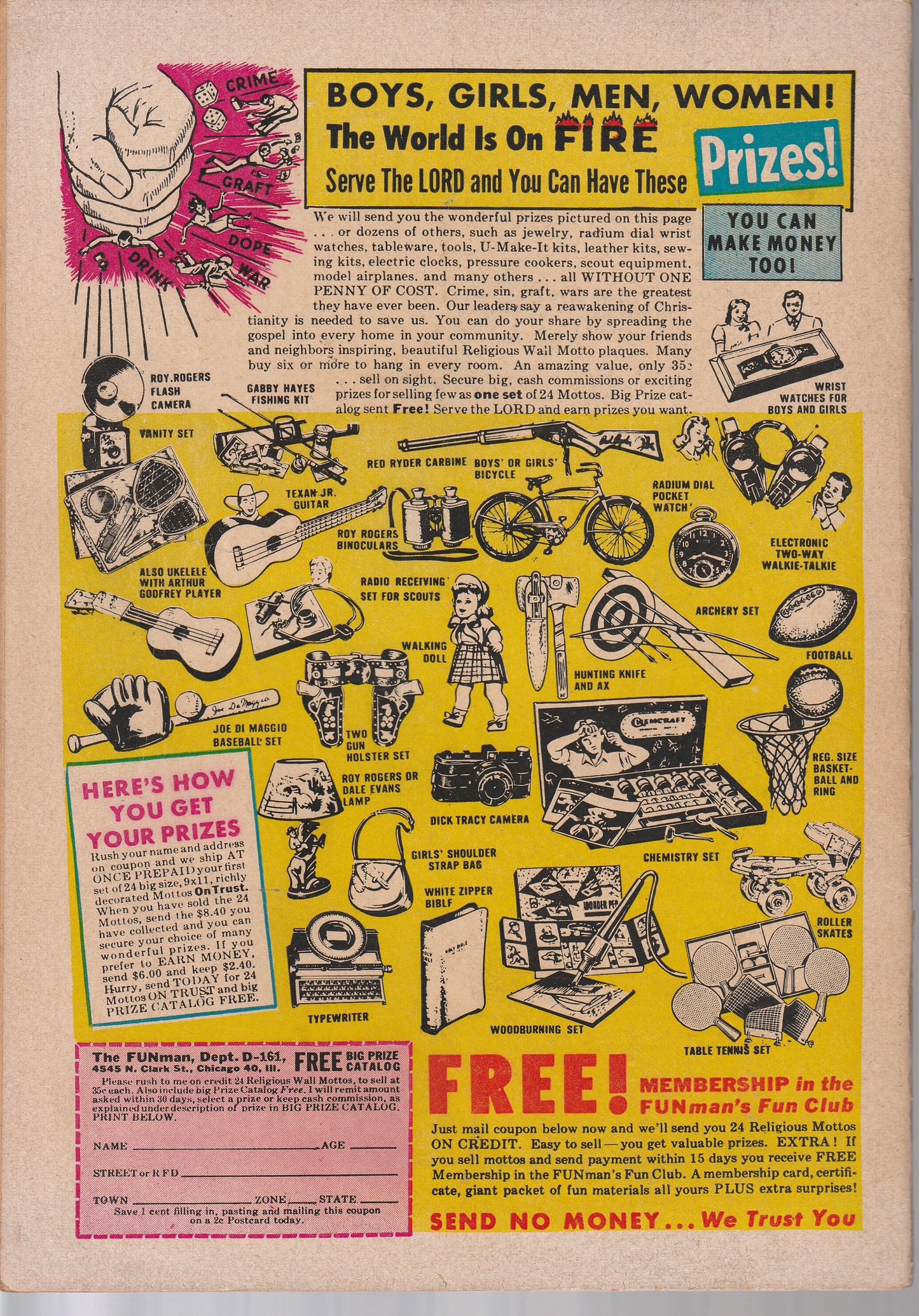 PANIC #3 - EC COMICS - JUL 1954 (4.0)