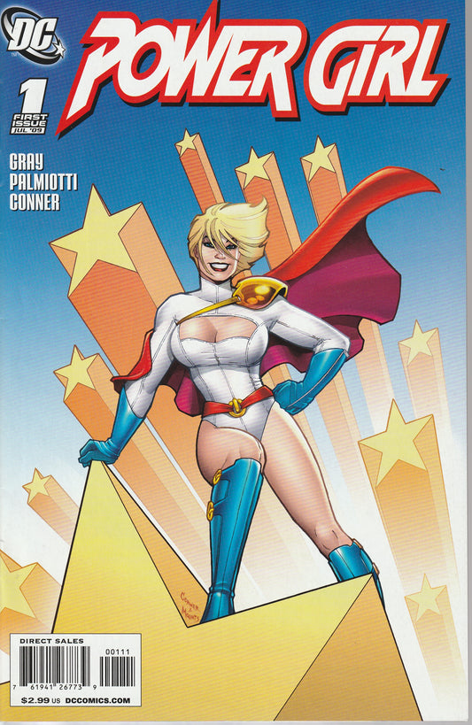 POWER GIRL #1 - DC COMICS - MAY 6 2009 (8.0-8.5)