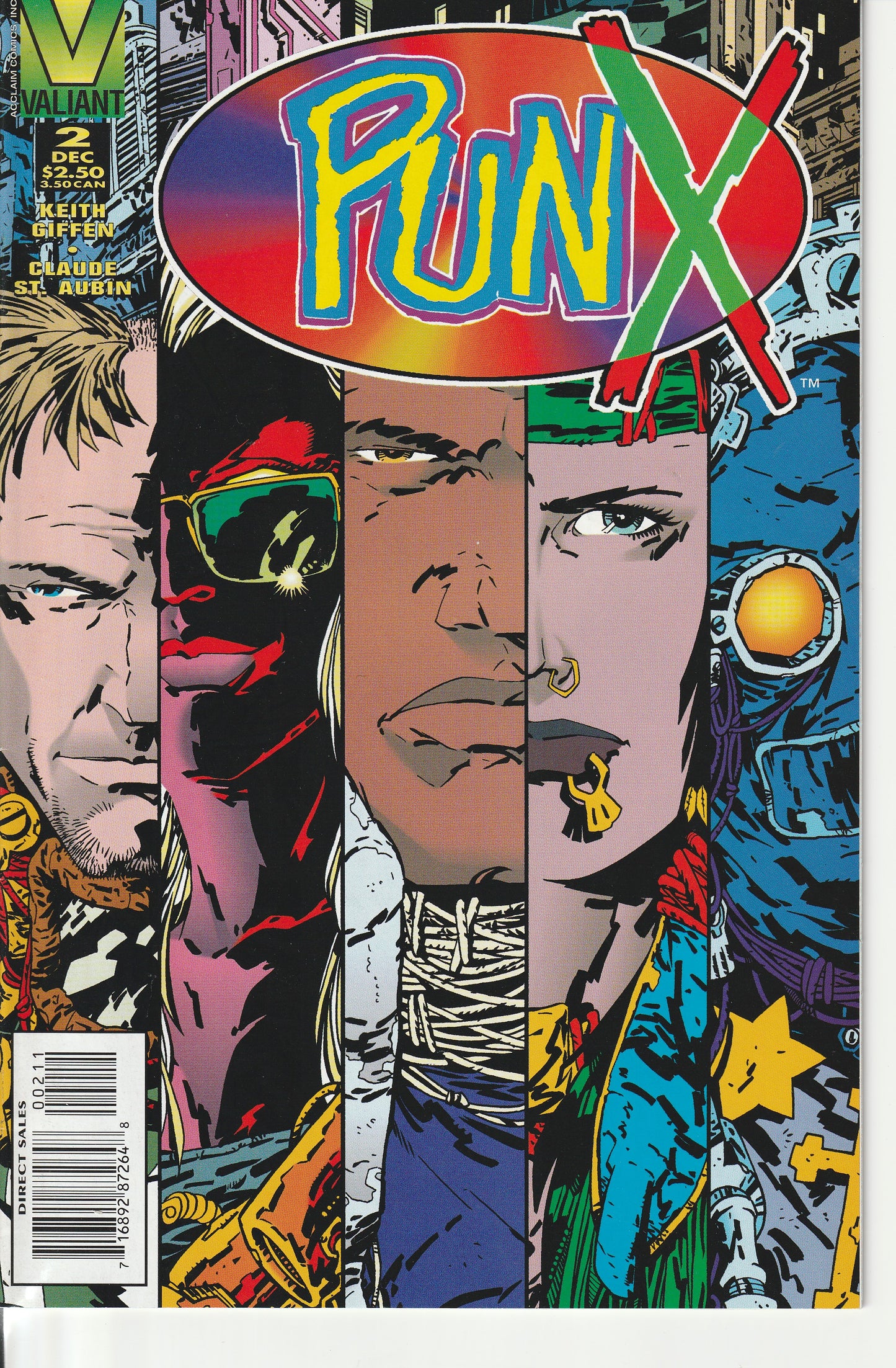 PUNX 1-3 * COMPLETE SET - VALIANT 1995