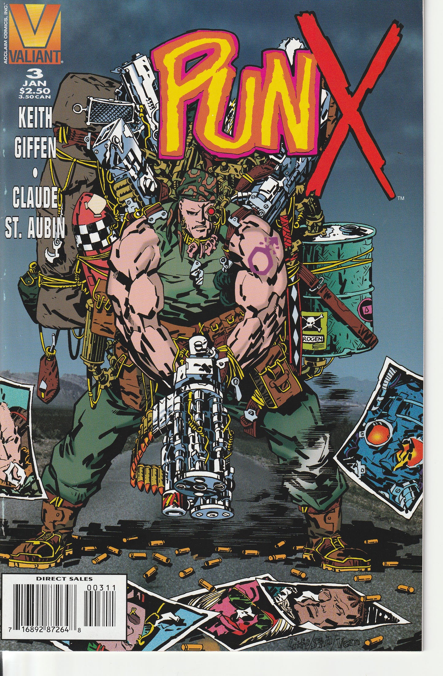 PUNX 1-3 * COMPLETE SET - VALIANT 1995