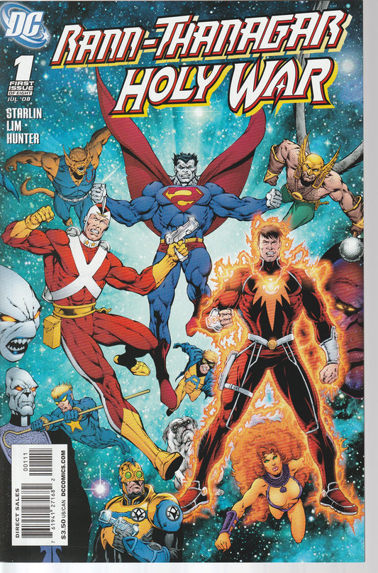 RANN-THANAGAR HOLY WAR 1-8 * COMPLETE SET