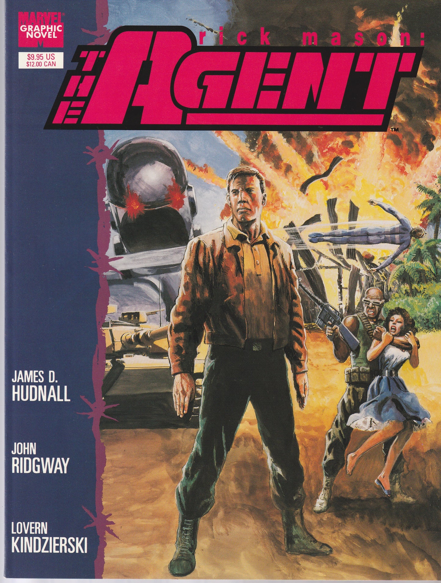 RICK MASON : THE AGENT || MARVEL COMICS || 1989 || NM+