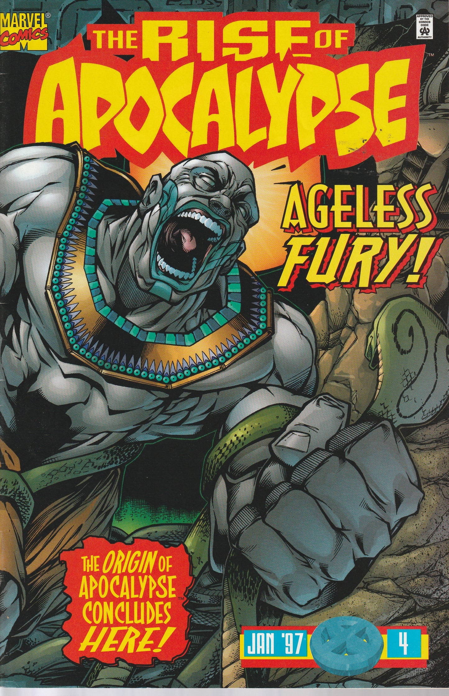 RISE OF APOCALYPSE 1-4 * COMPLETE SET - MARVEL COMICS - OCT 1996