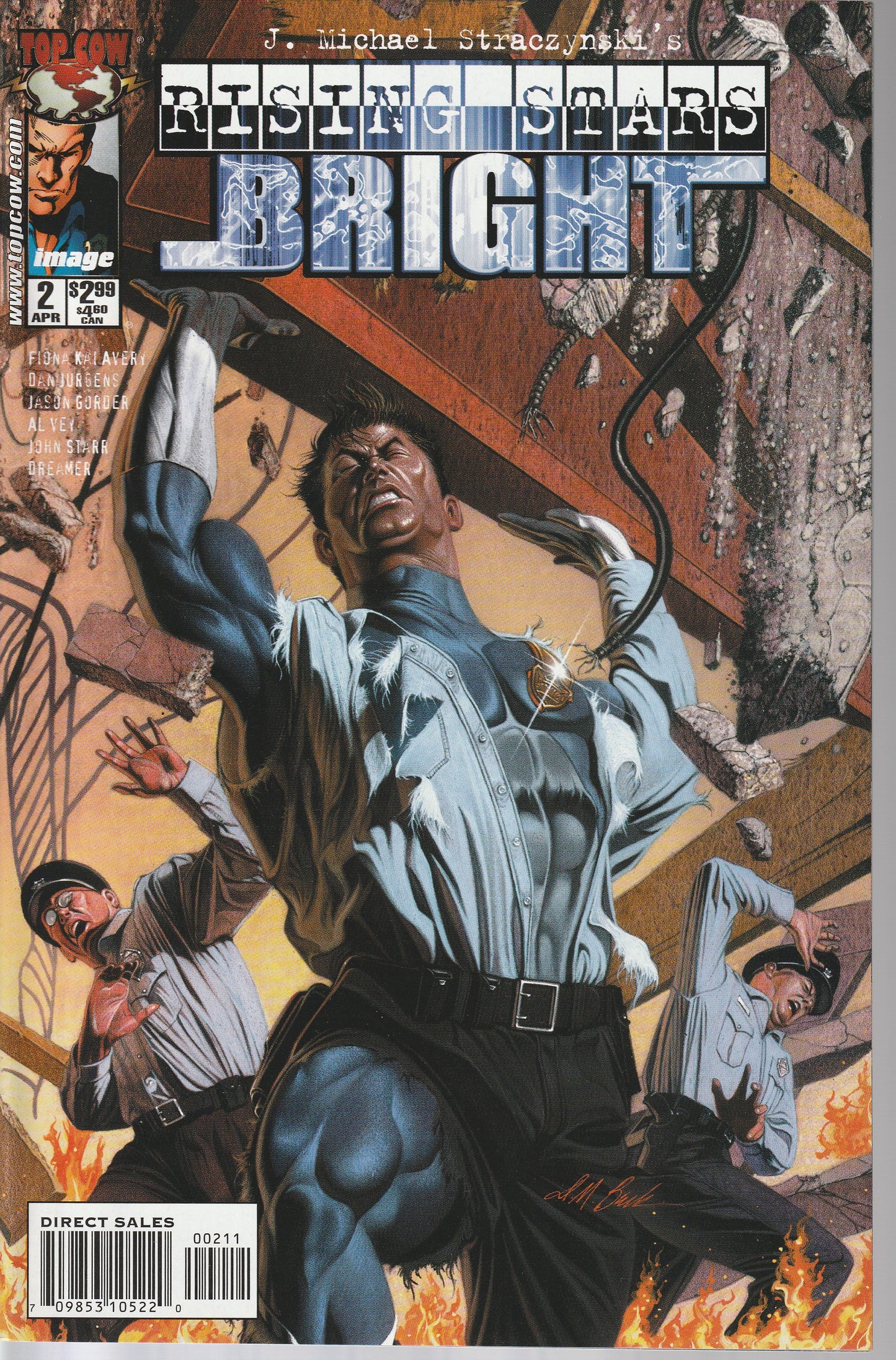 RISING STARS : BRIGHT 1-3 * COMPLETE SET * IMAGE/TOP COW 2003