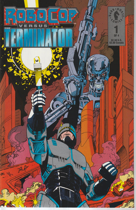ROBOCOP VS TERMINATOR 1-4 * COMPLETE SET