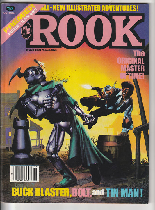 THE ROOK #1 * WARREN MAGAZINE * RICHARD CORBEN COVER