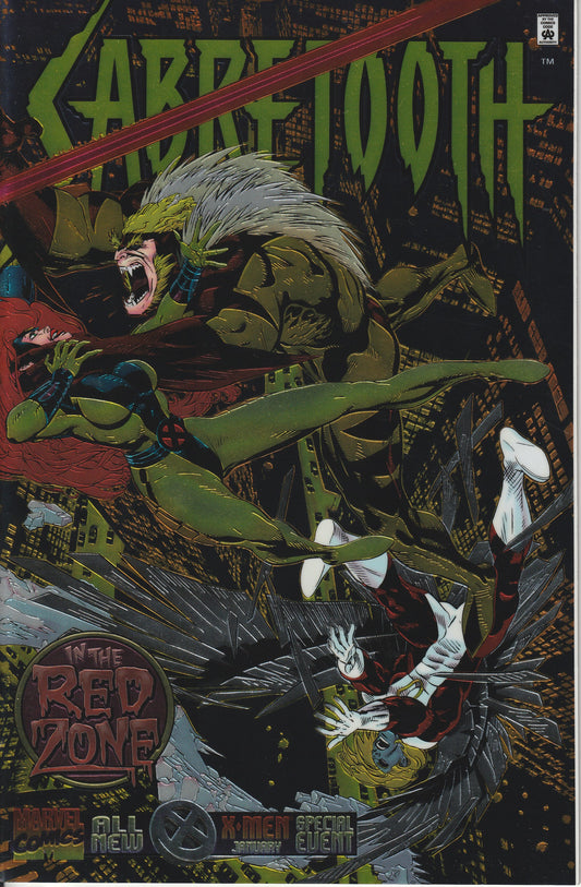 SABRETOOTH : DEATH HUNT 1-4 + BONUS - MARVEL COMICS - 1993