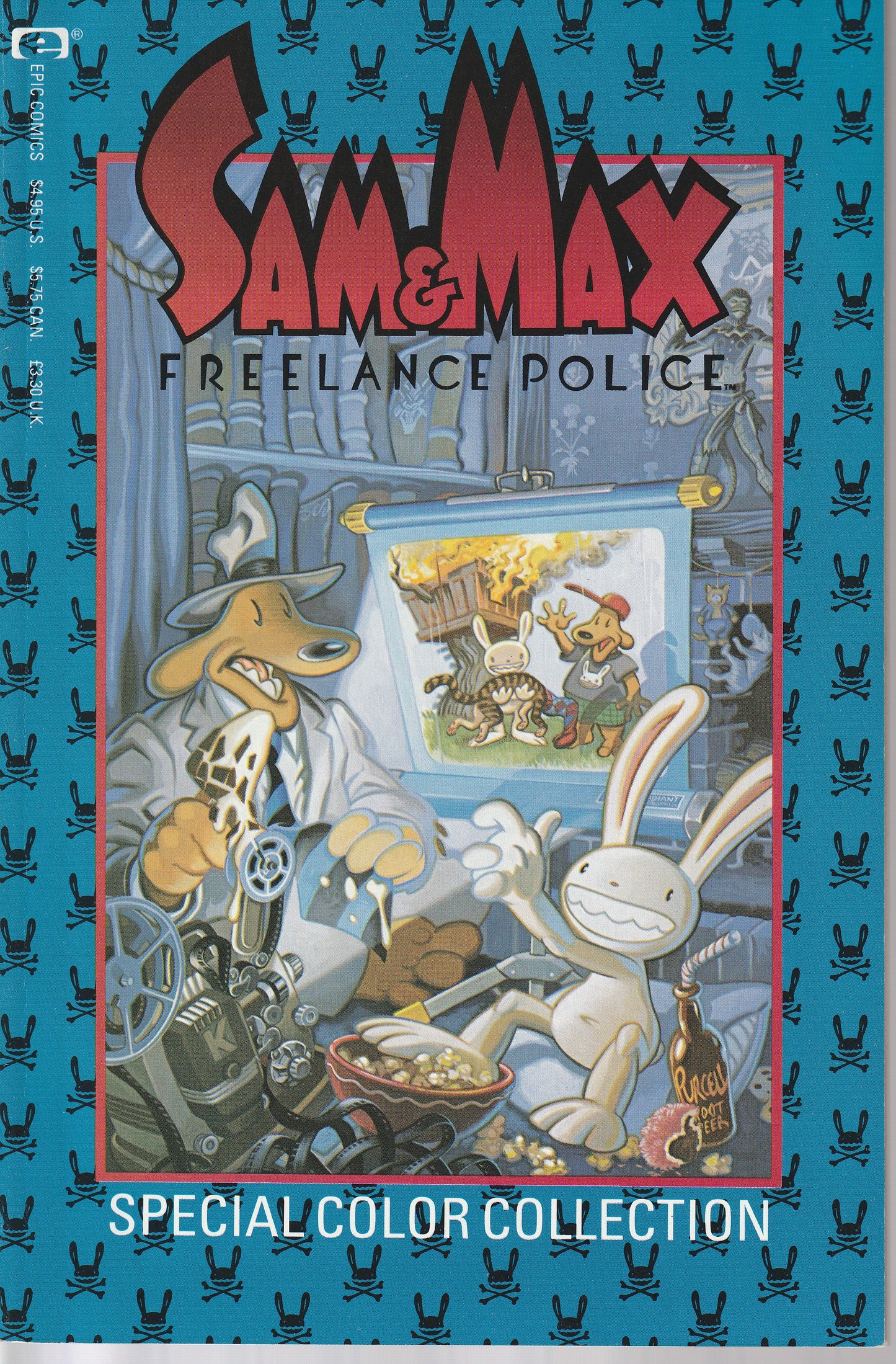 SAM & MAX, FREELANCE POLICE SPECIAL COLOR COLECTION TPB