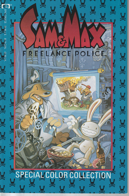 SAM & MAX, FREELANCE POLICE SPECIAL COLOR COLECTION TPB