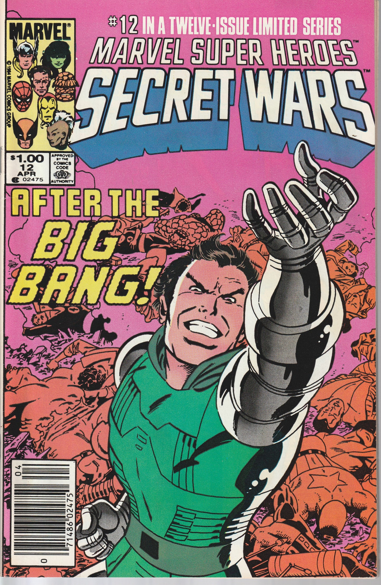 SECRET WARS #12 - SHE-HULK JOINS THE FANTASTIC FOUR