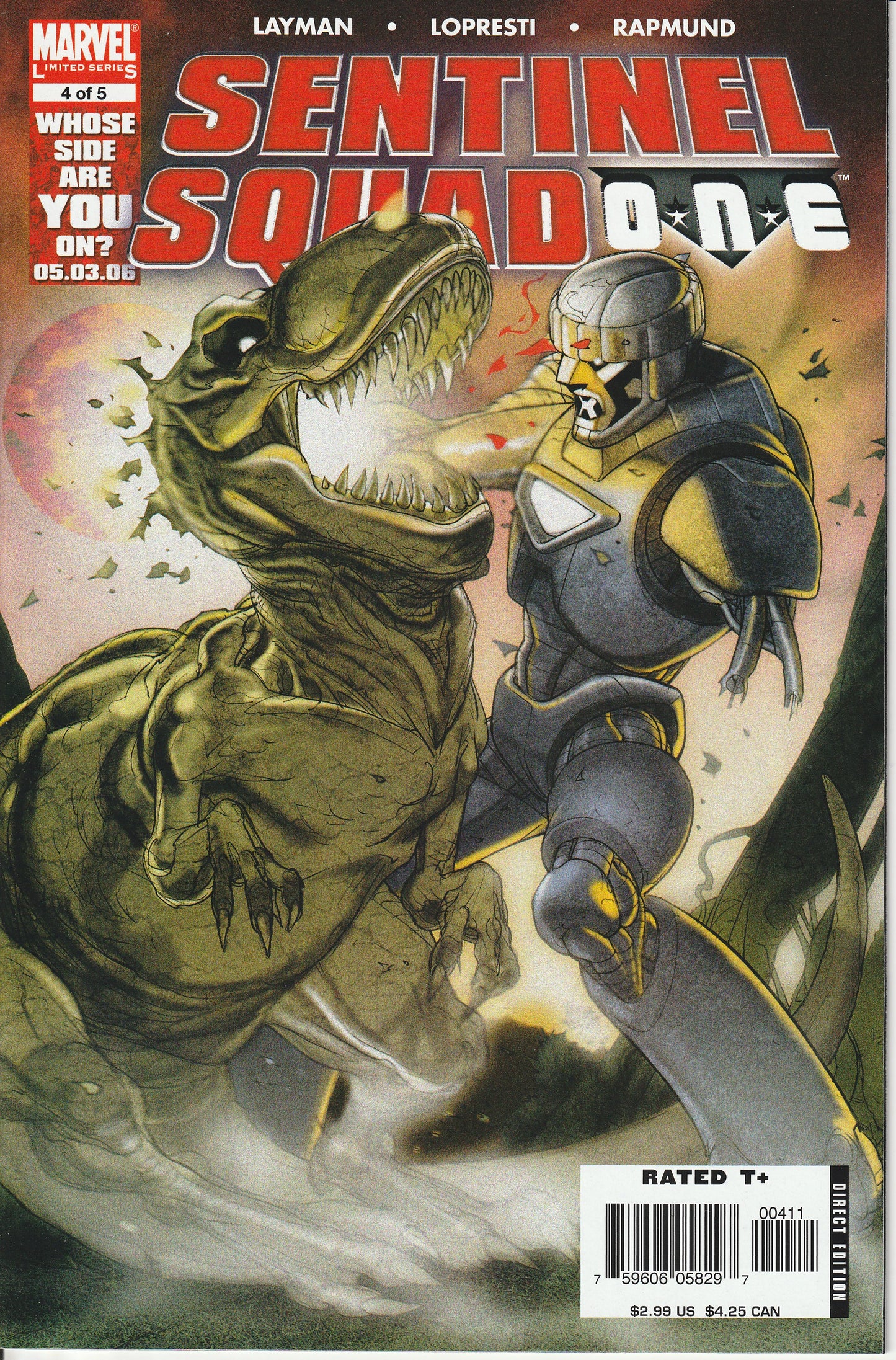 SENTINEL SQUAD ONE 1-5 * COMPLETE SET - MARVEL COMICS - MAR 2006