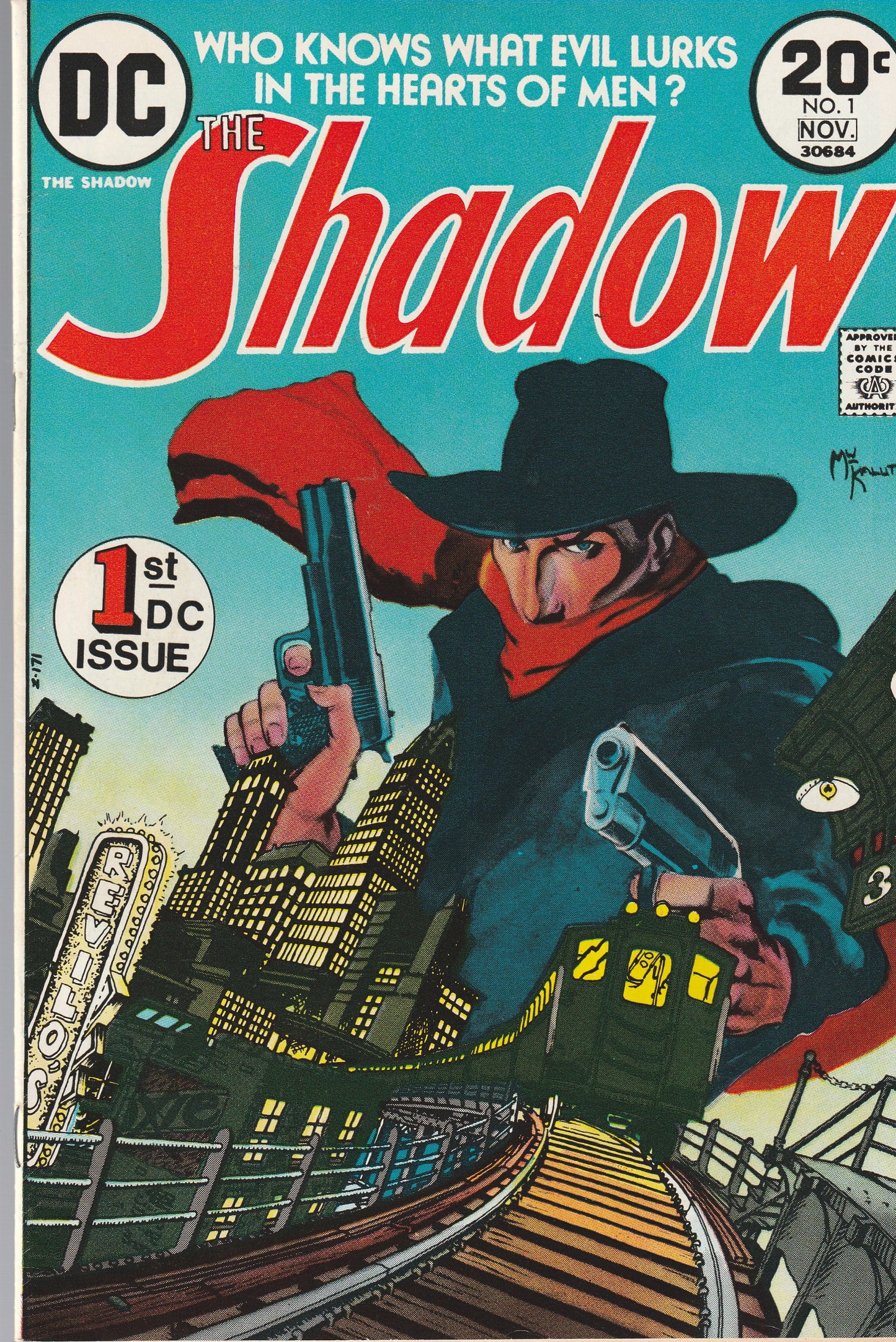 THE SHADOW #1 || DC COMICS || JUL 12 1973 || (8.5-9.0)