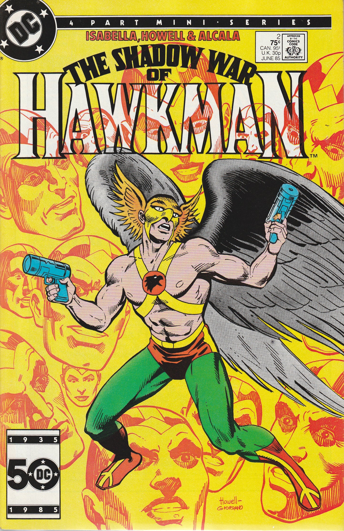 THE SHADOW WAR OF HAWKMAN 1-4 * COMPLETE SET