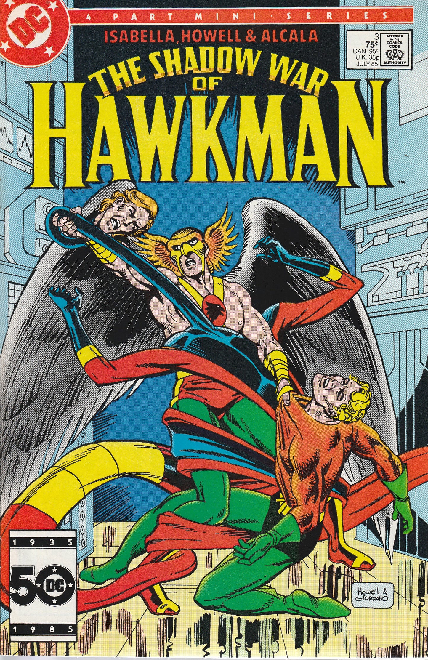 THE SHADOW WAR OF HAWKMAN 1-4 * COMPLETE SET