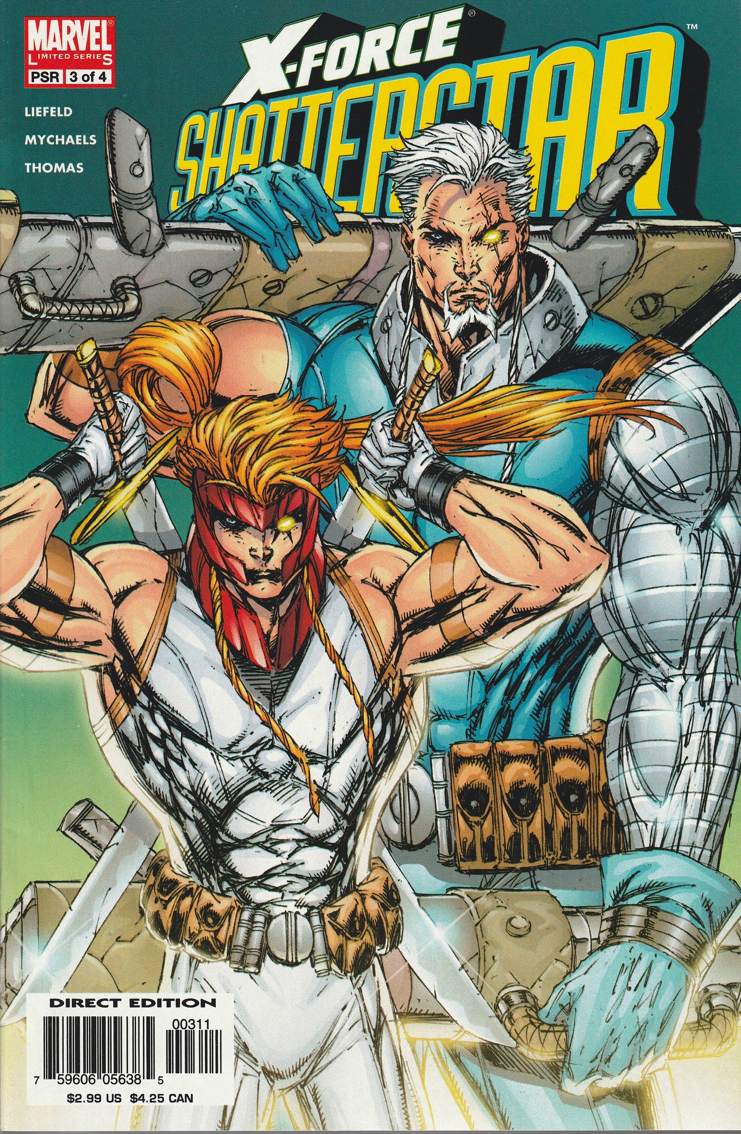 X-FORCE : SHATTERSTAR 1-4 * COMPLETE SET * MARVEL * APR 2005