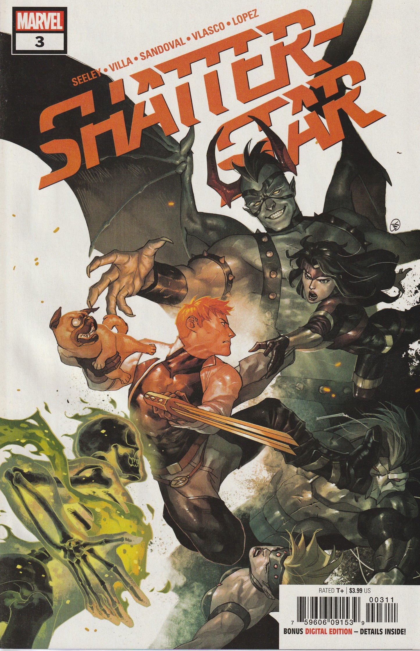 SHATTERSTAR 1-5 * MARVEL COMICS - OCT 2018