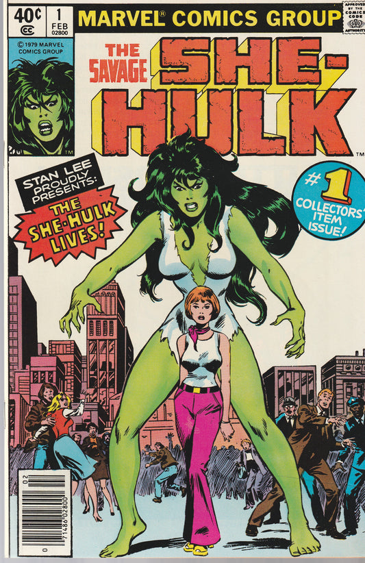 SHE-HULK #1 || MARVEL COMICS || FEB 1980 (9.0)