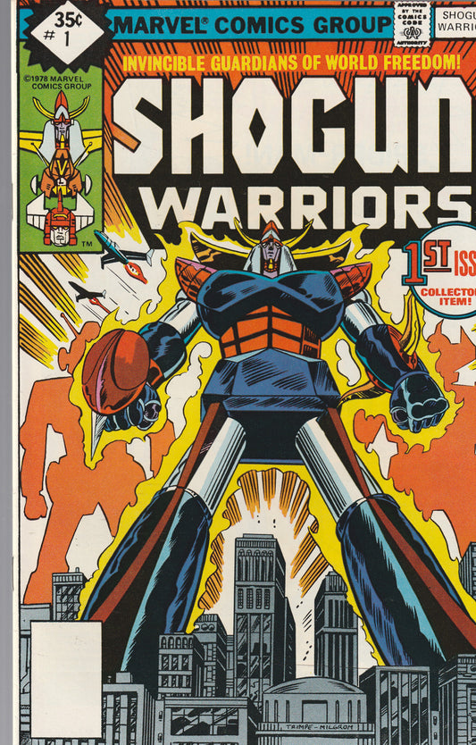 SHOGUN WARRIORS #1 || MARVEL COMICS || FEB 1979 || 9.0