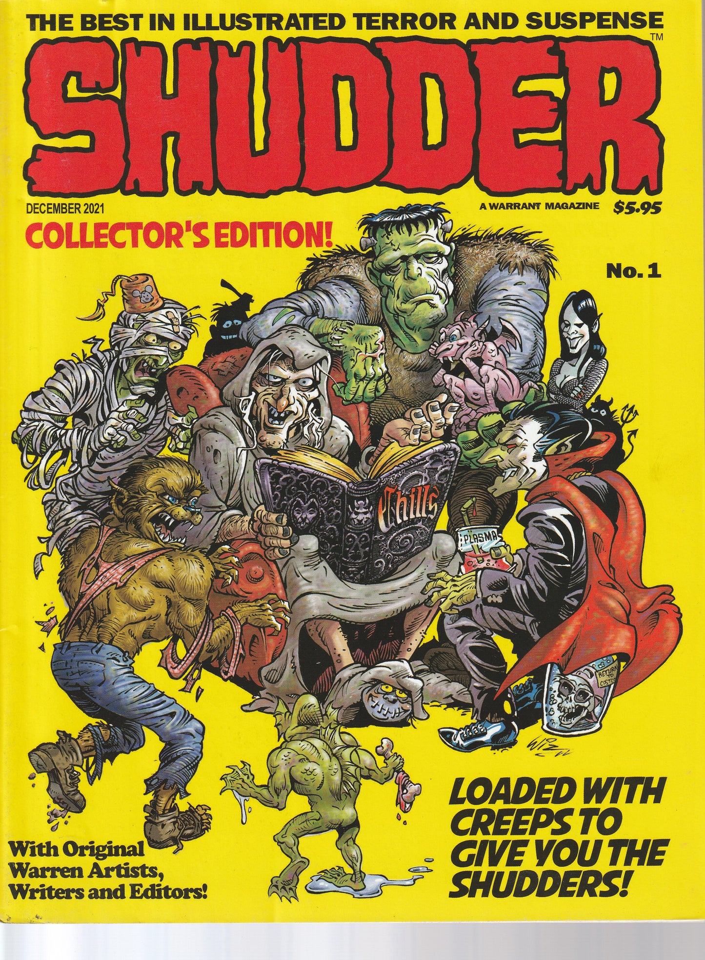 SHUDDER #1 - WARRANT PUBLISHING - SEP 22 2021 (8.5)
