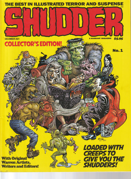 SHUDDER #1 - WARRANT PUBLISHING - SEP 22 2021 (8.5)