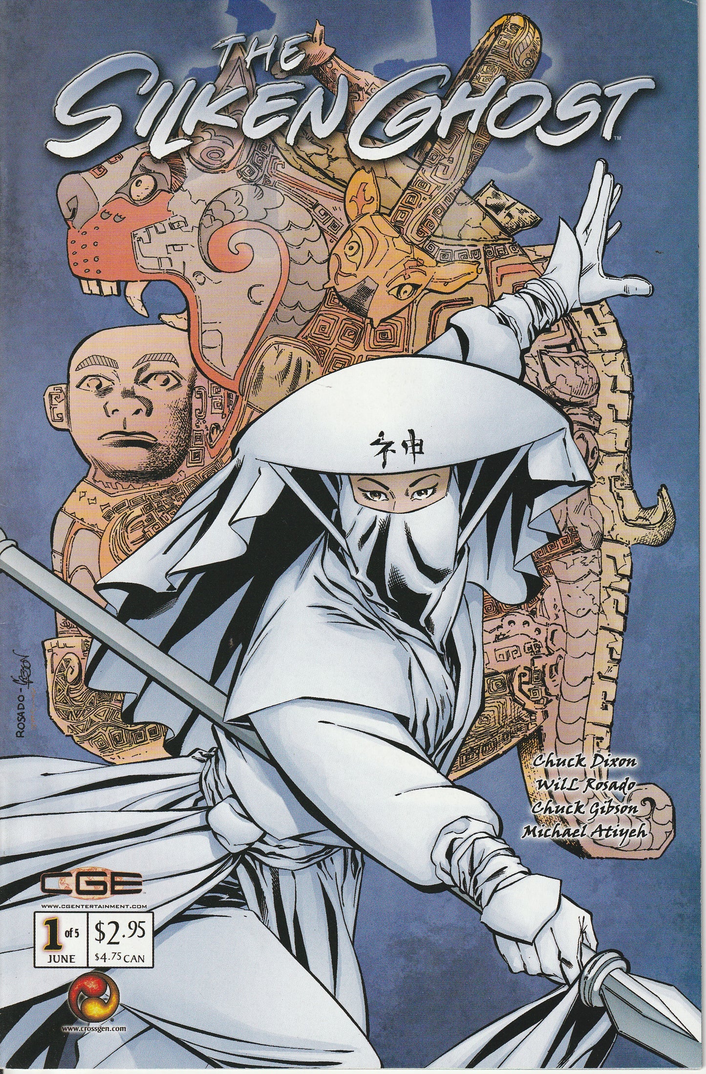 SILKEN GHOST 1-5 * COMPLETE SET - CROSSGEN - JUNE 2003