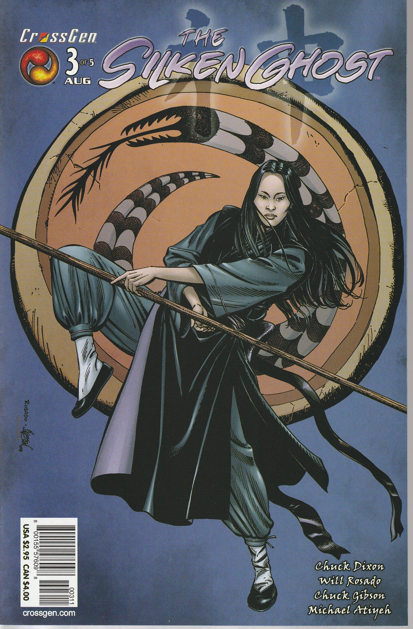 SILKEN GHOST 1-5 * COMPLETE SET - CROSSGEN - JUNE 2003