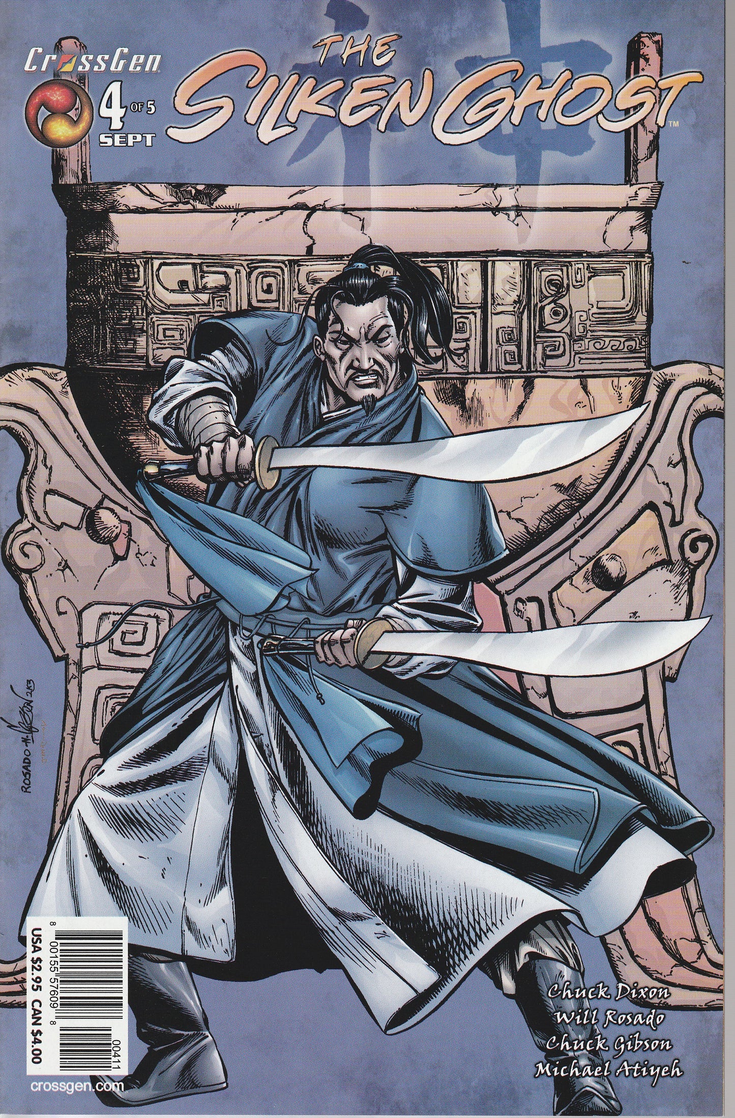 SILKEN GHOST 1-5 * COMPLETE SET - CROSSGEN - JUNE 2003